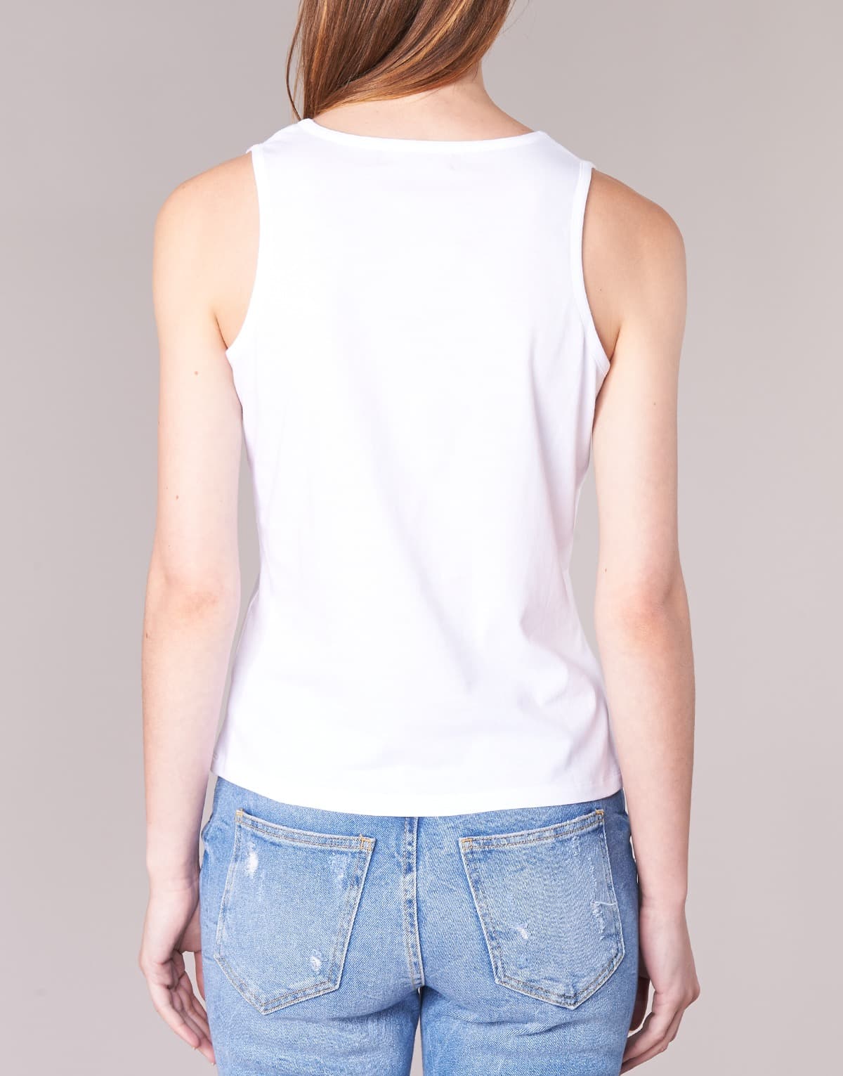 Women's Sleeveless Tops BOTD White