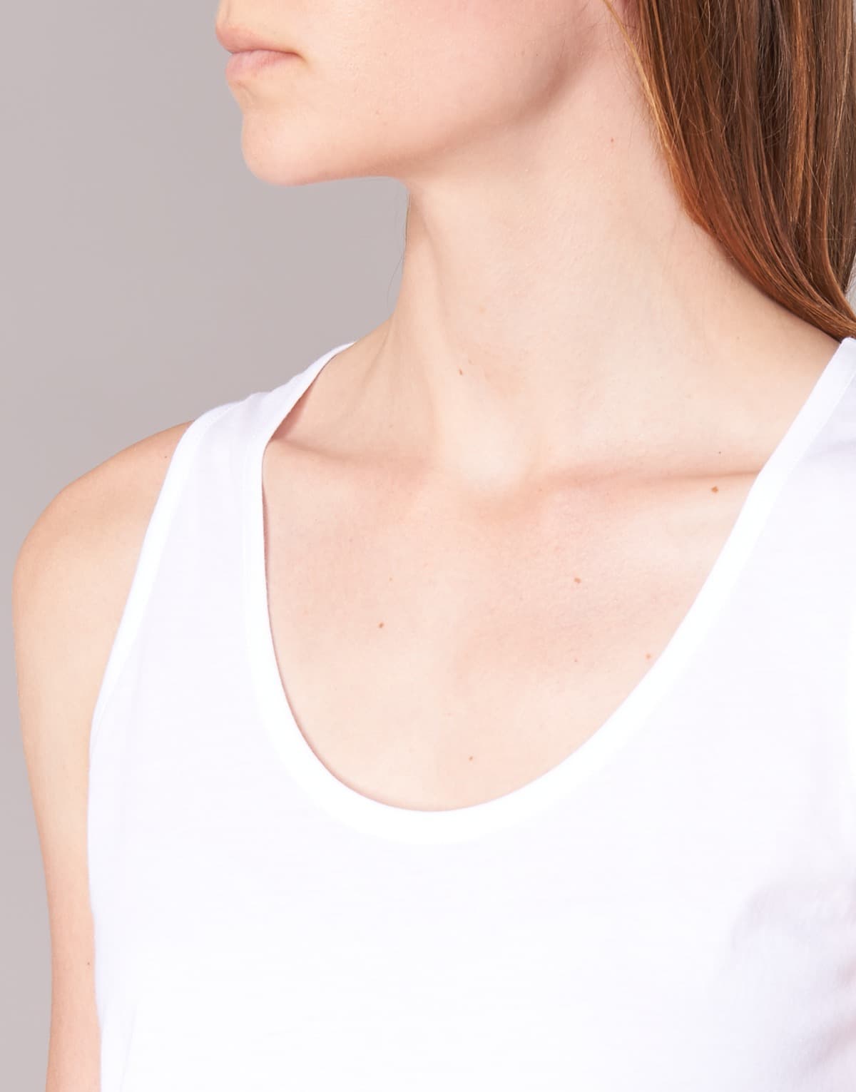 Women's Sleeveless Tops BOTD White