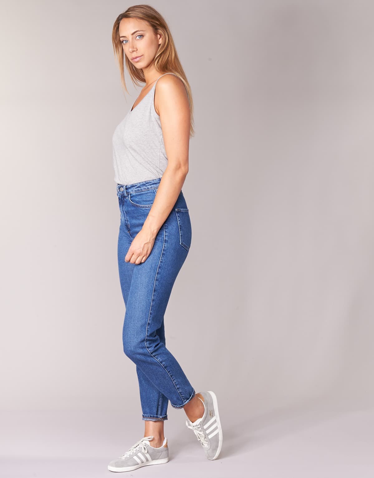 Women's Sleeveless Tops BOTD Gray