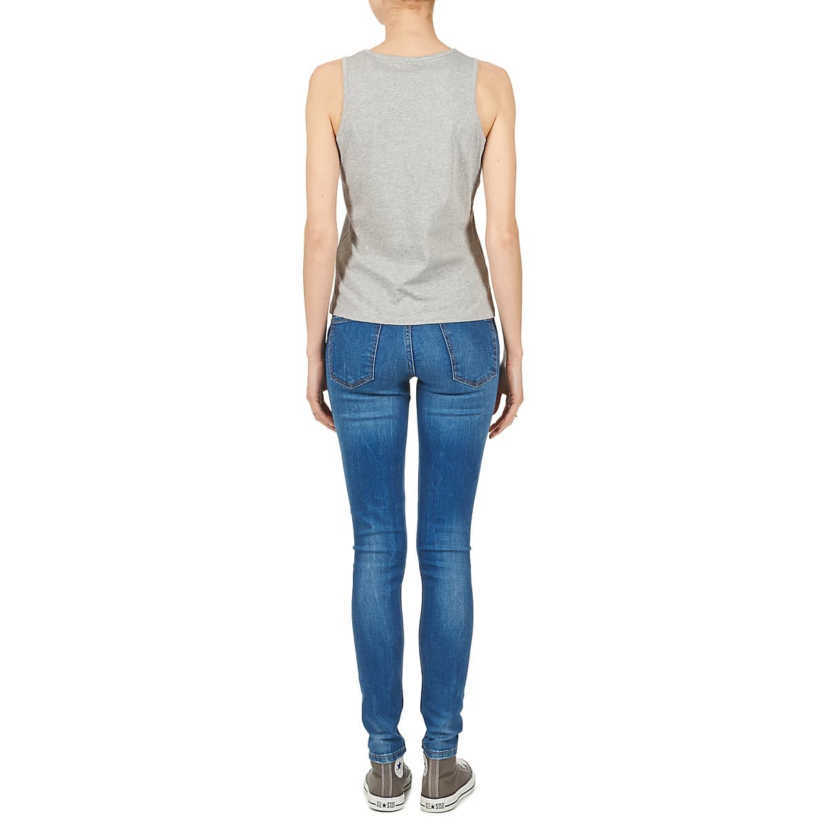 Women's Sleeveless Tops BOTD Gray