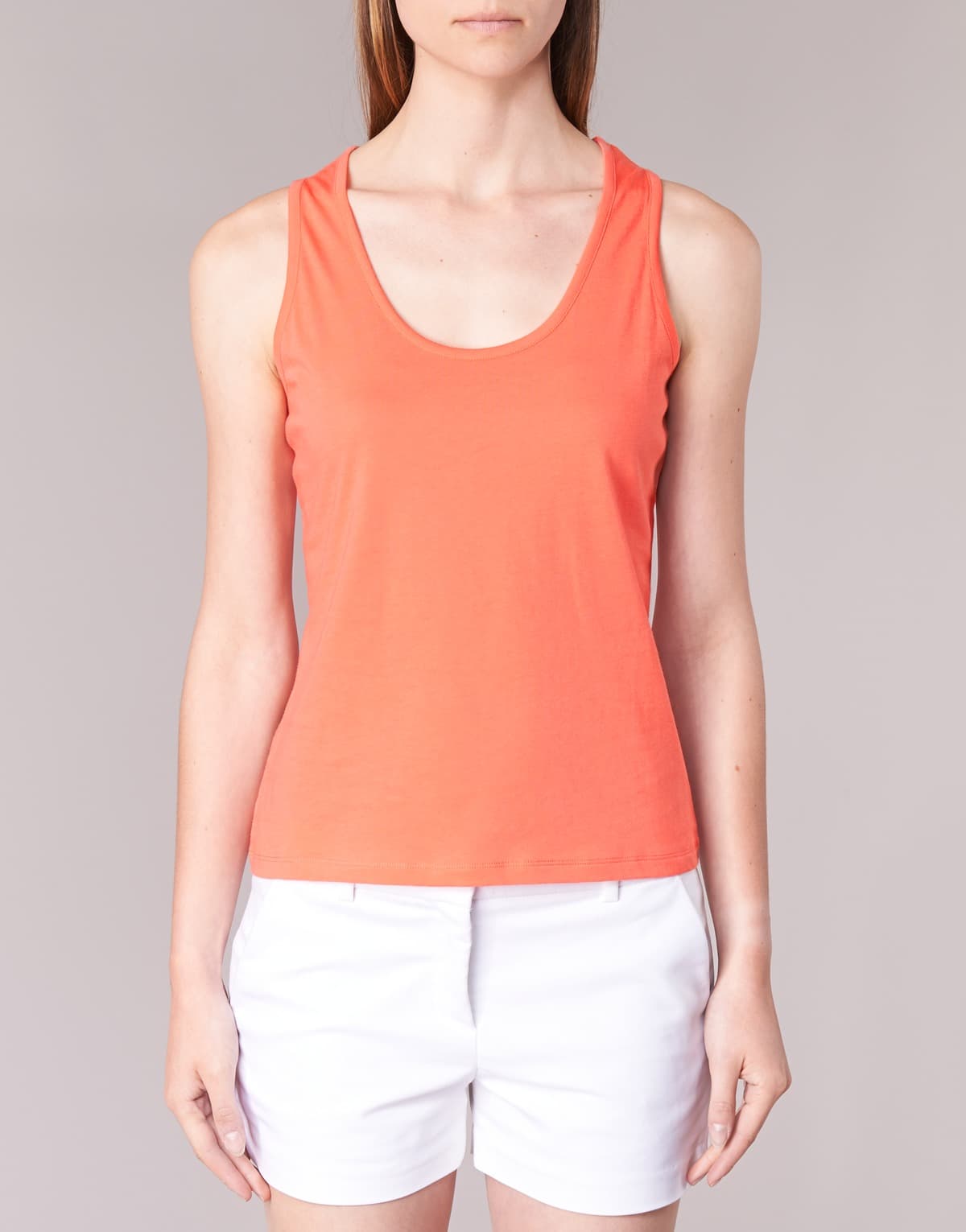 Women's Sleeveless Tops BOTD Orange