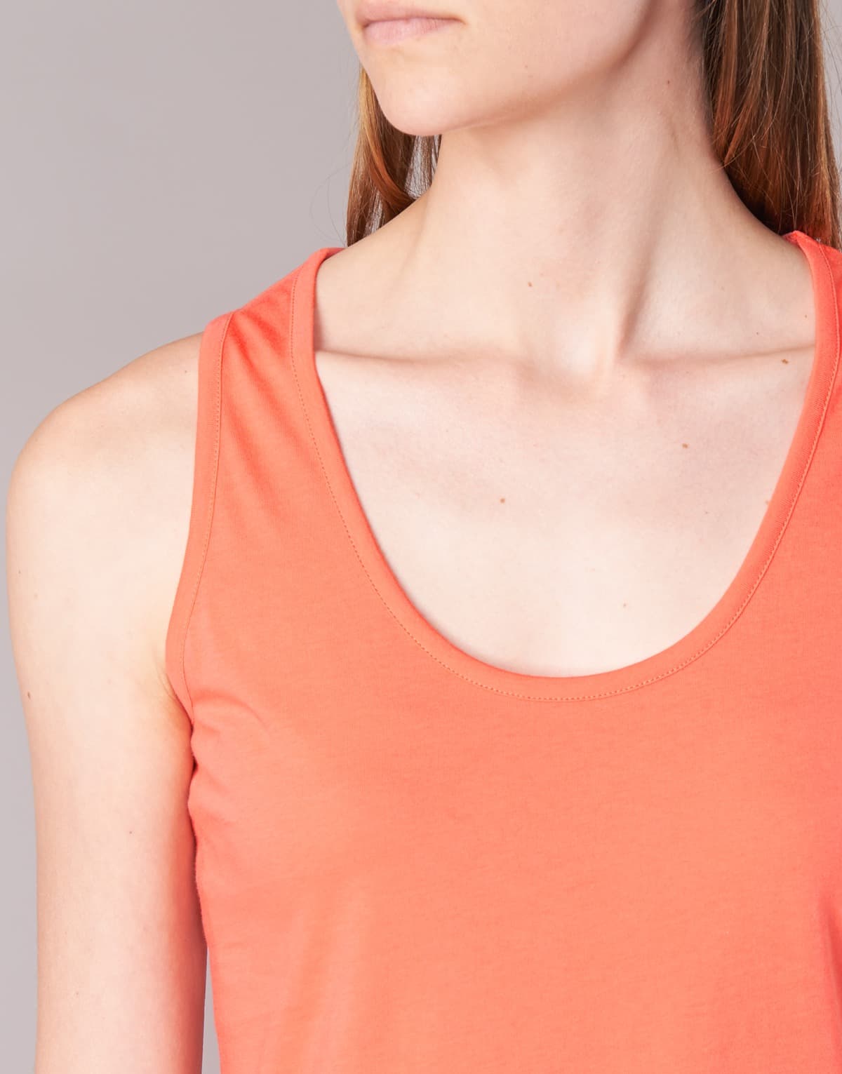 Women's Sleeveless Tops BOTD Orange