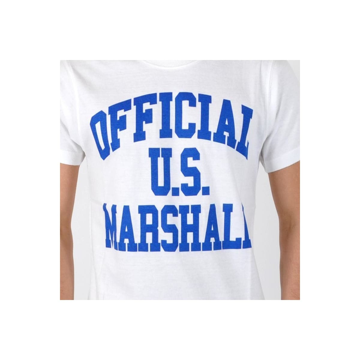 Men's T-Shirts U.S Marshall White