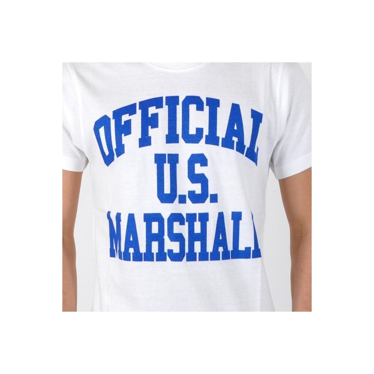 Men's T-Shirts U.S Marshall White