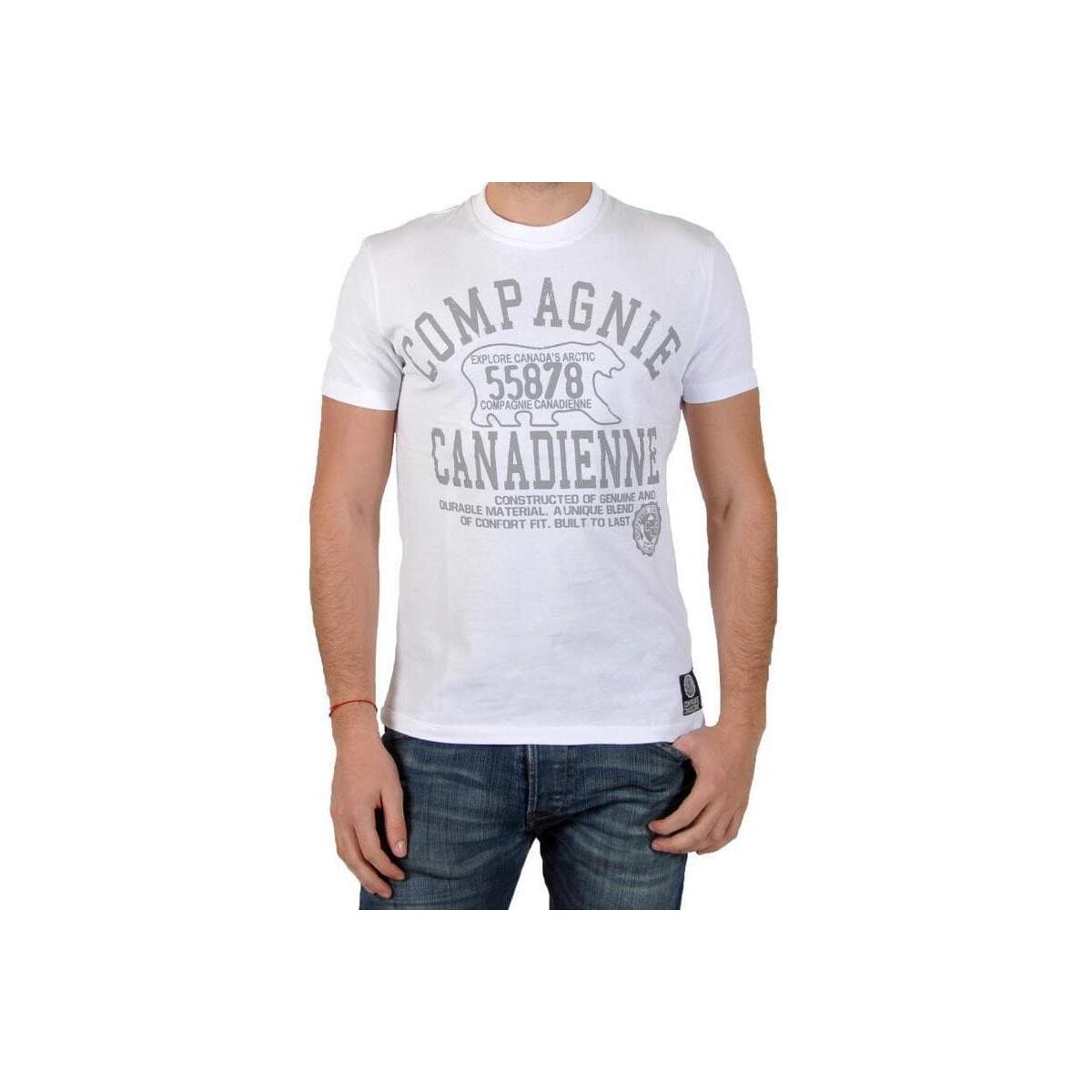 Men's T-Shirts Compagnie Canadienne White