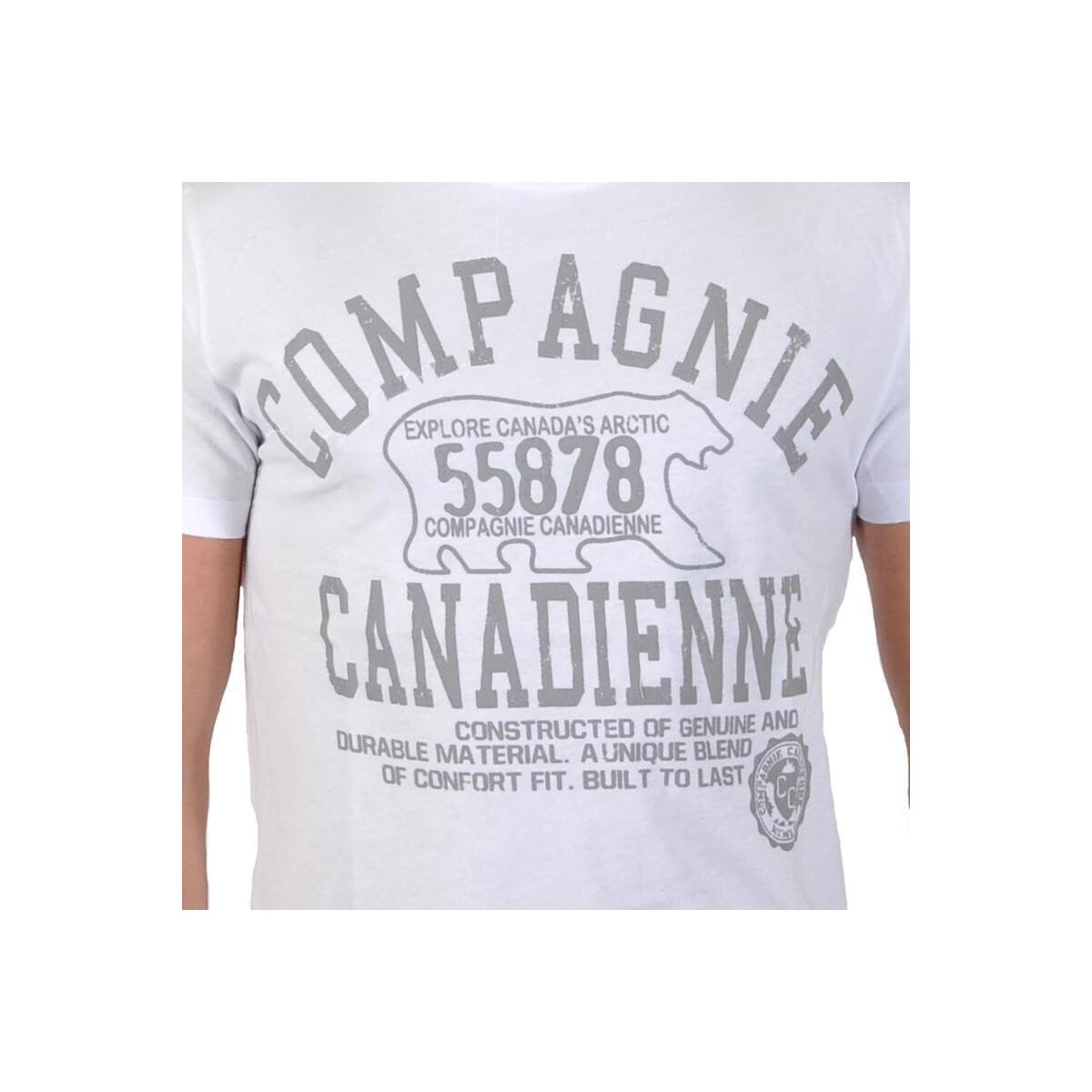 Men's T-Shirts Compagnie Canadienne White