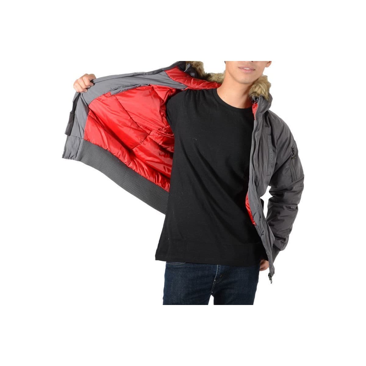 Girls' Jackets Redskins Gray