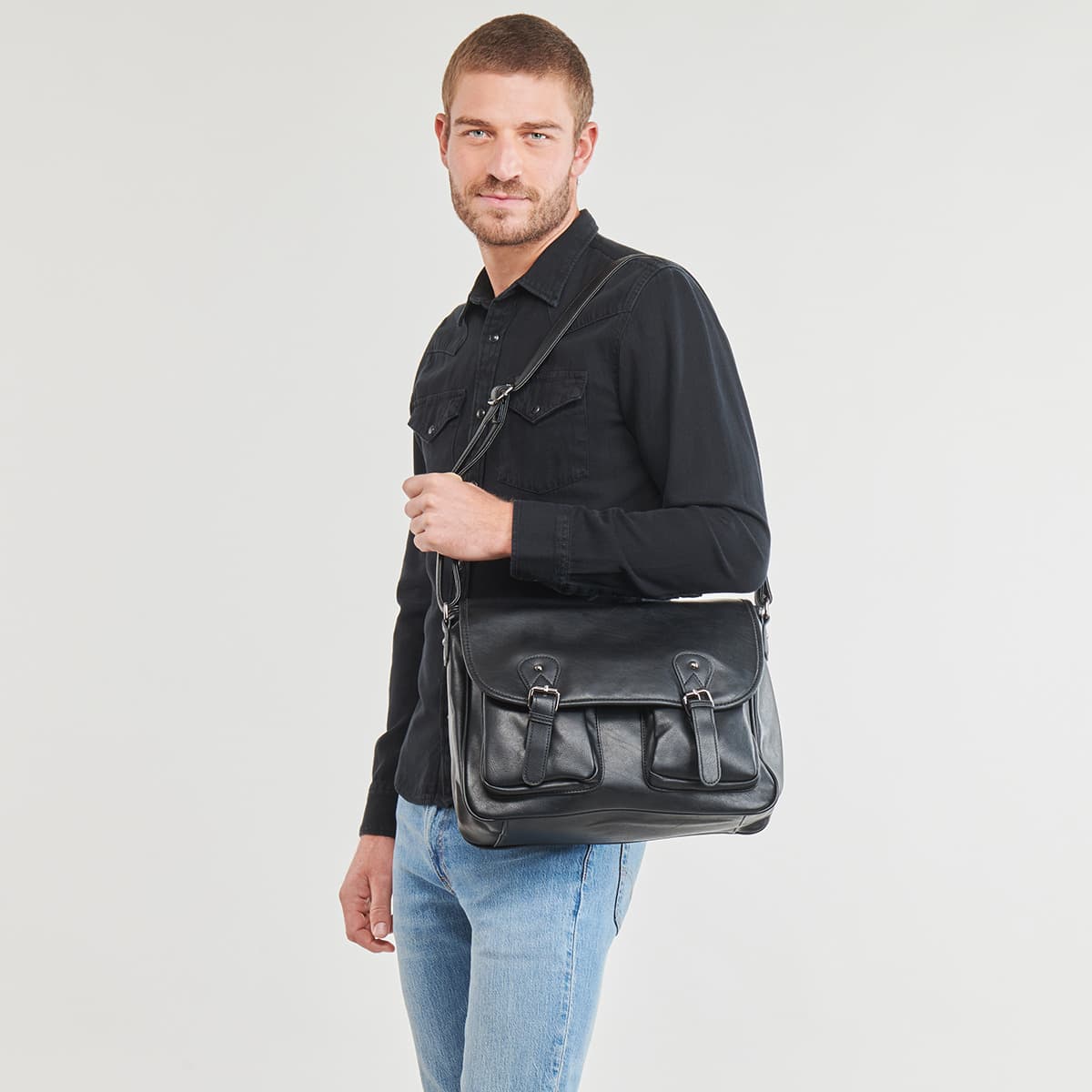 Women's Shoulder Bags Casual Attitude Black