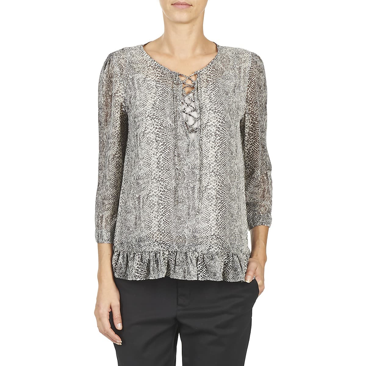 Women's T-Shirts Suncoo Gray