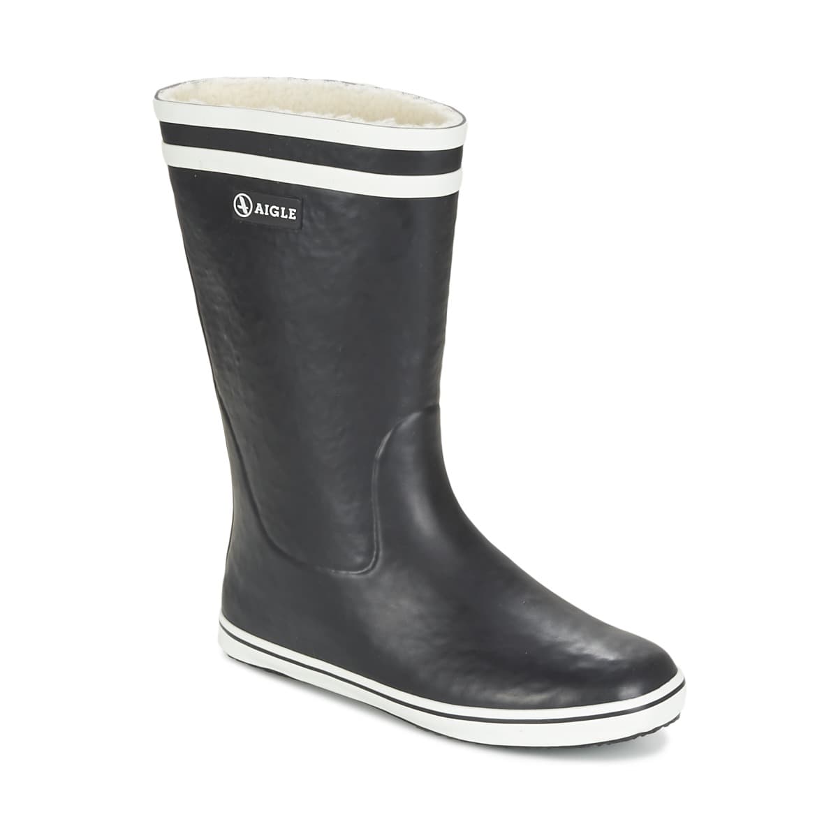 Women's Wellington Boots Aigle Black