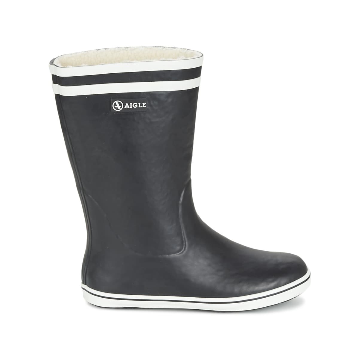 Women's Wellington Boots Aigle Black