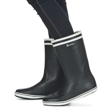 Women's Wellington Boots Aigle Black