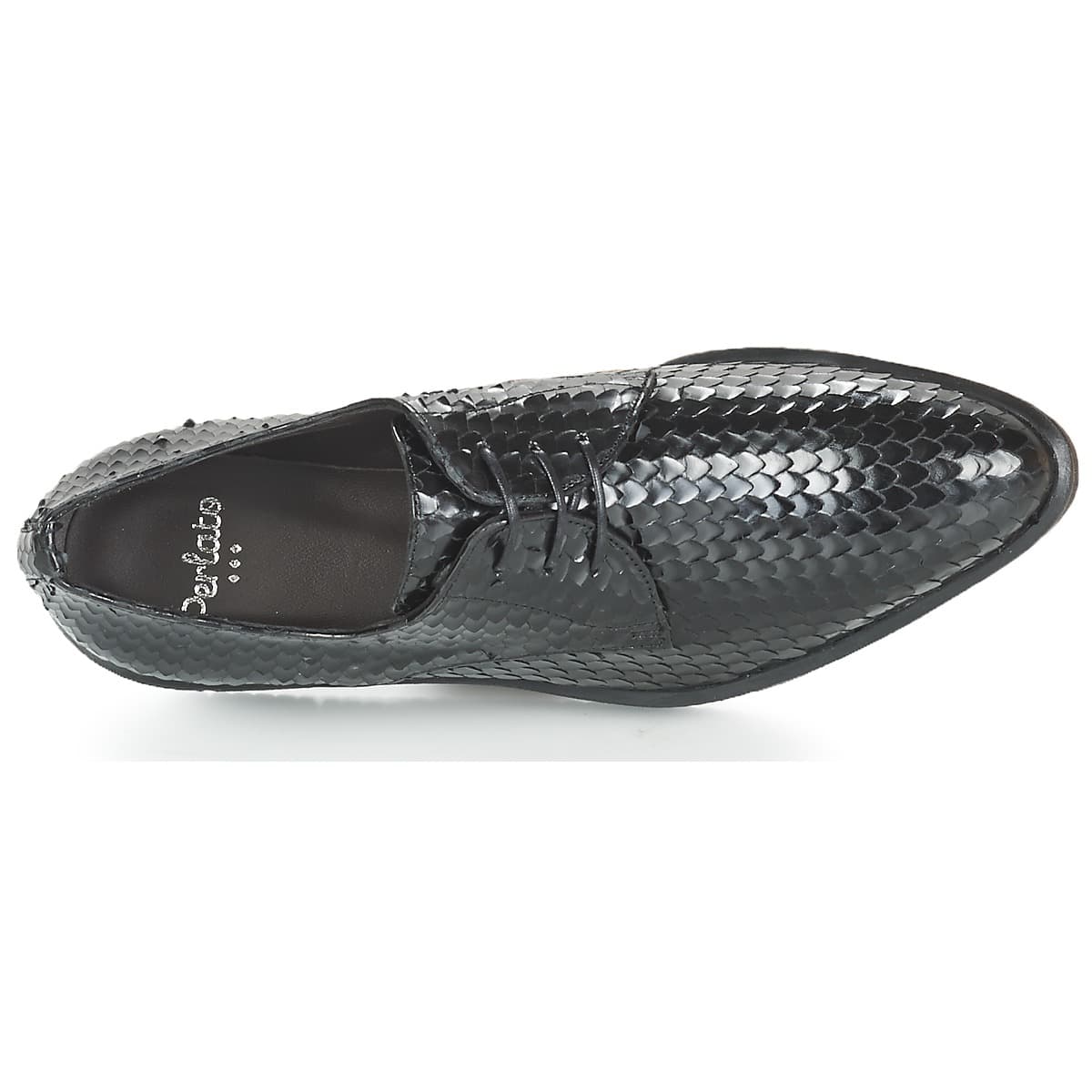 Women's Derby Shoes Perlato Black