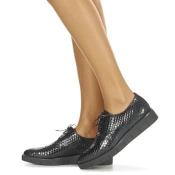 Women's Derby Shoes Perlato Black