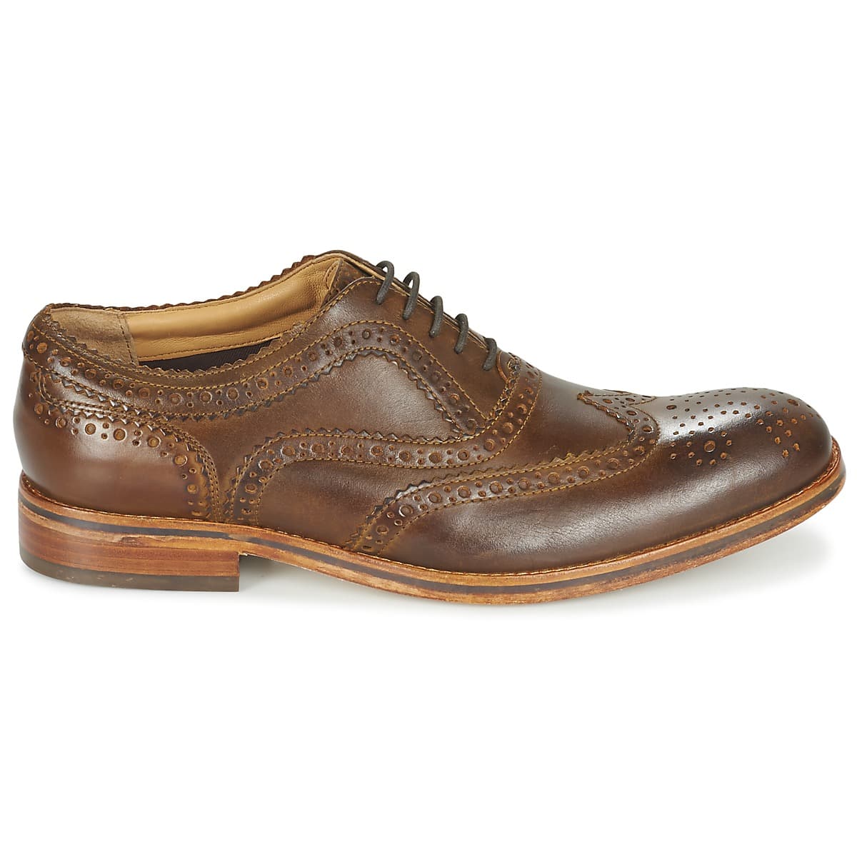 Men's Derby Shoes Hudson Brown