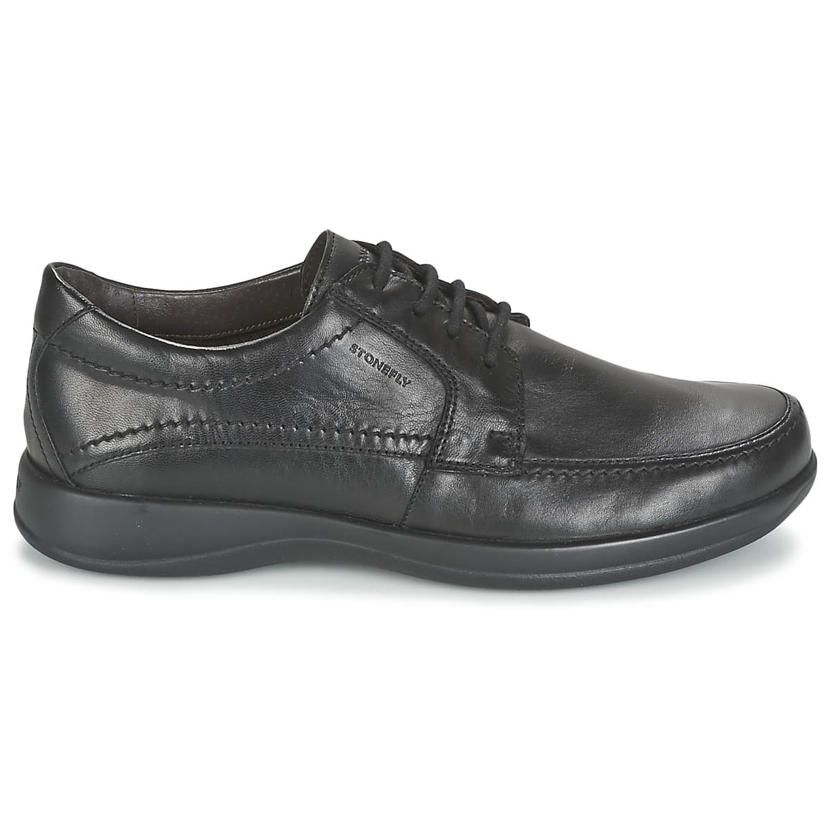 Men's Derby Shoes Stonefly Black