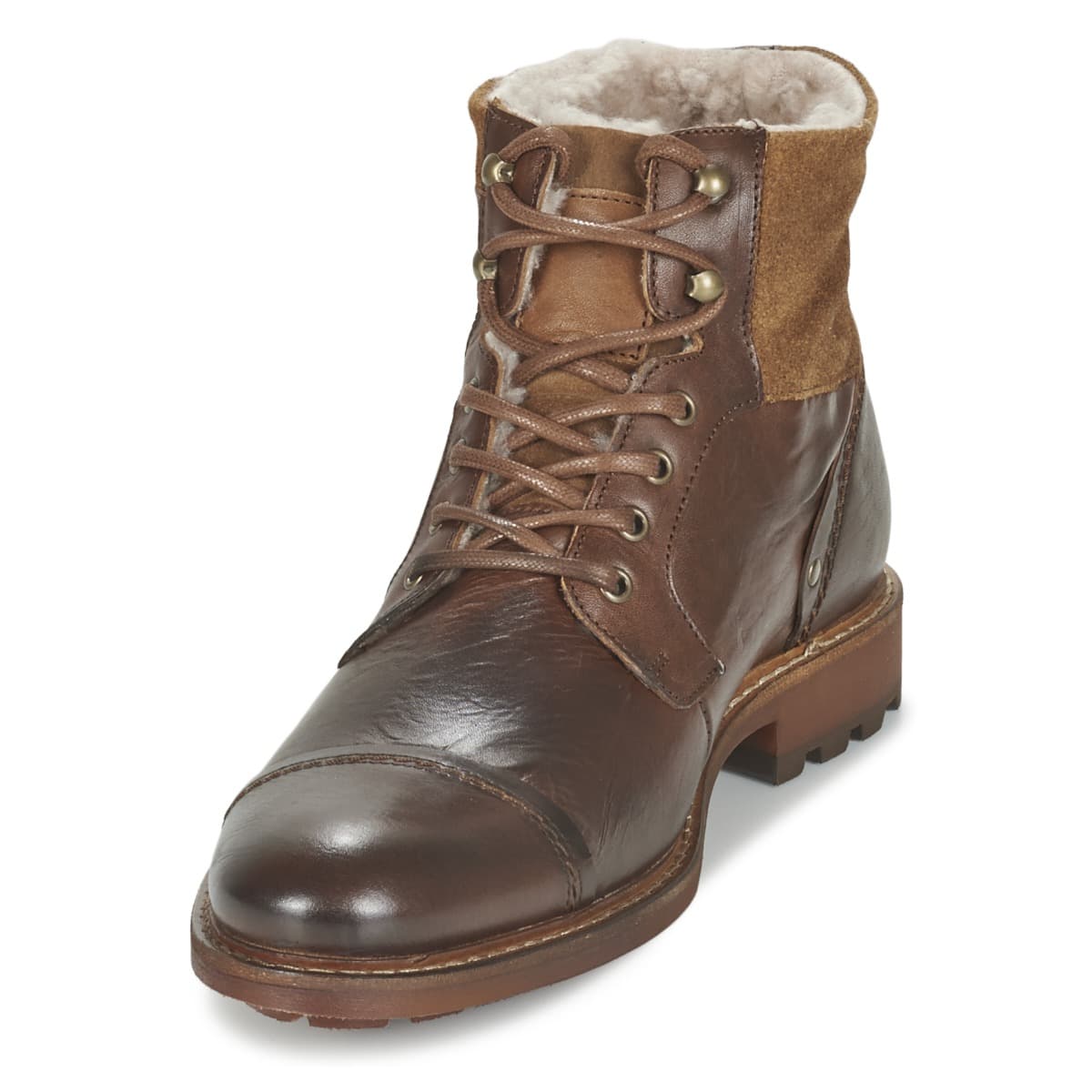 Men's Boots Casual Attitude Brown