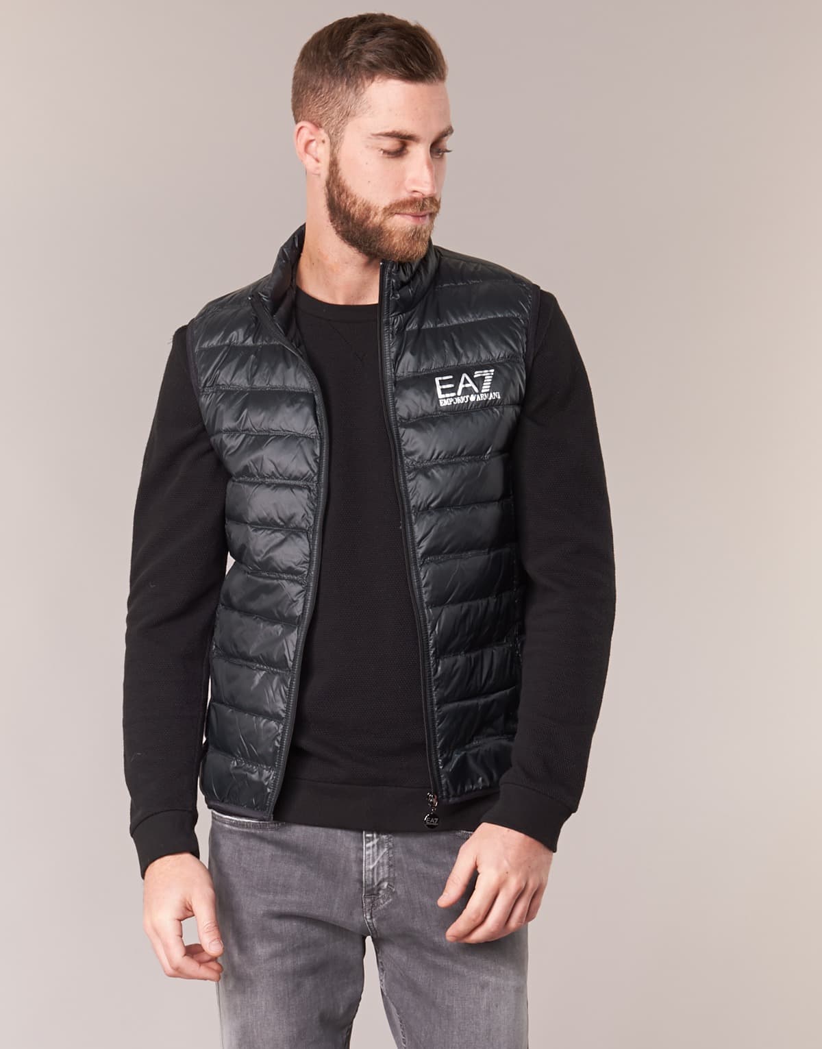 Men's Jackets EA7 Black