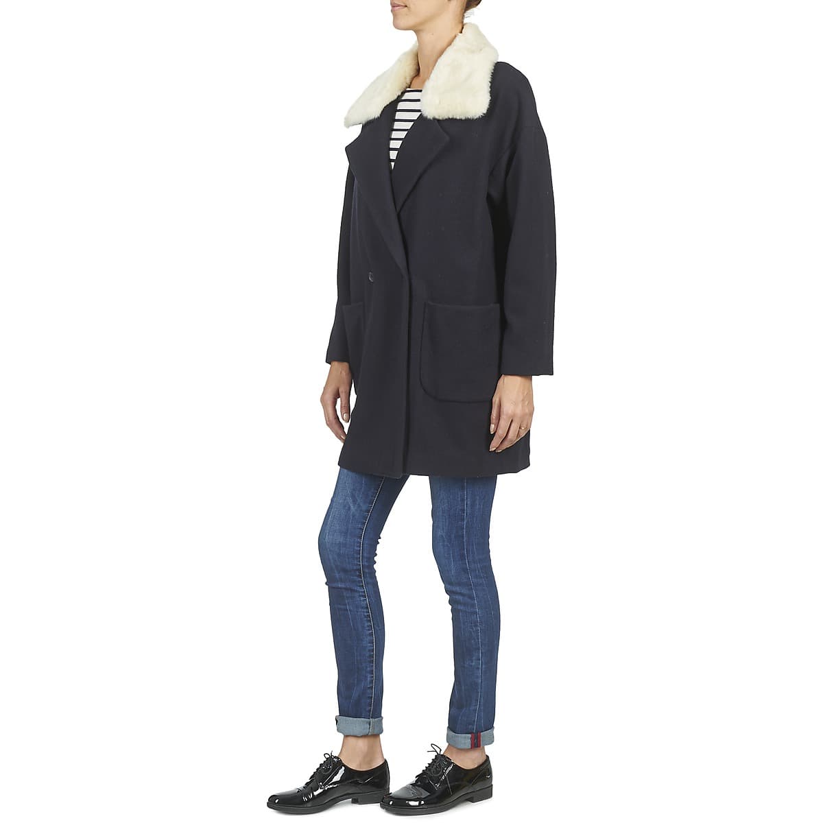 Women's Coats Naf Naf Blue