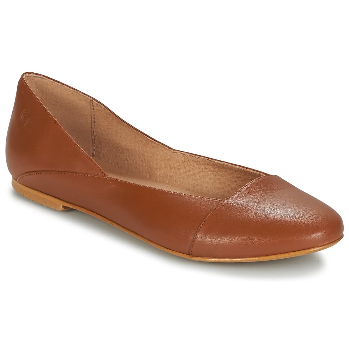 Women's Ballet Flats Casual Attitude Brown