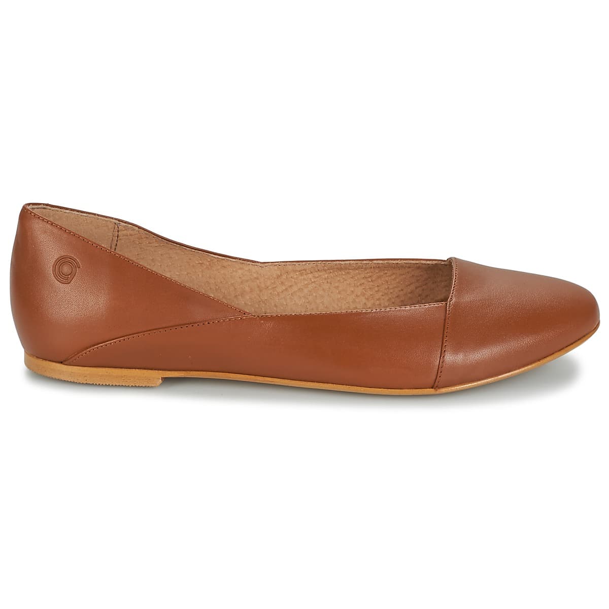 Women's Ballet Flats Casual Attitude Brown