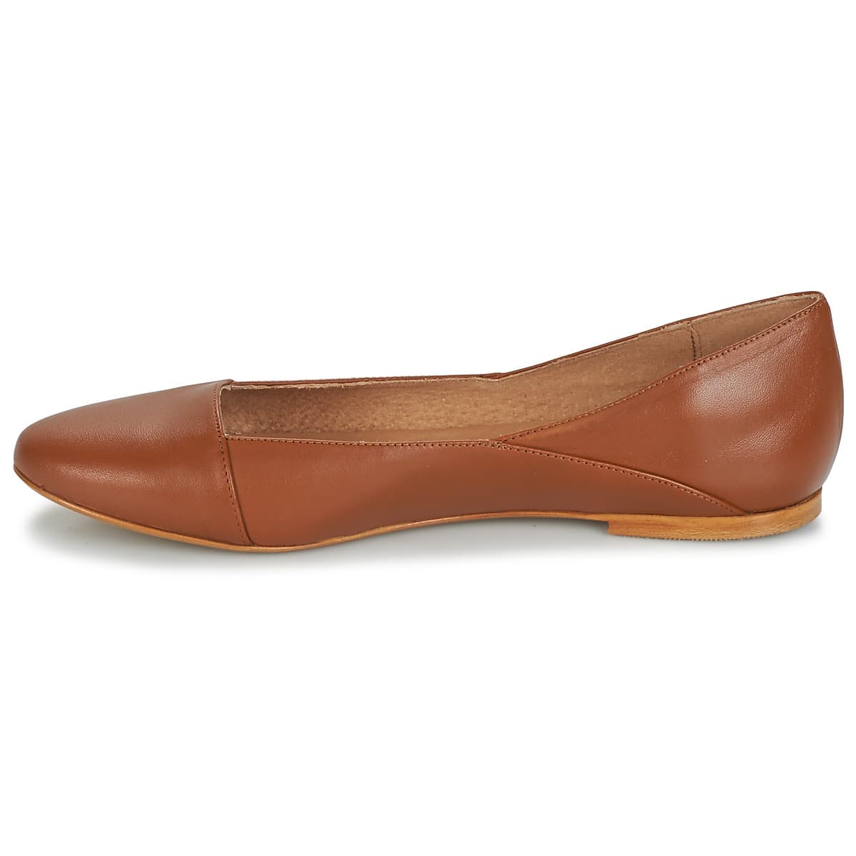Women's Ballet Flats Casual Attitude Brown
