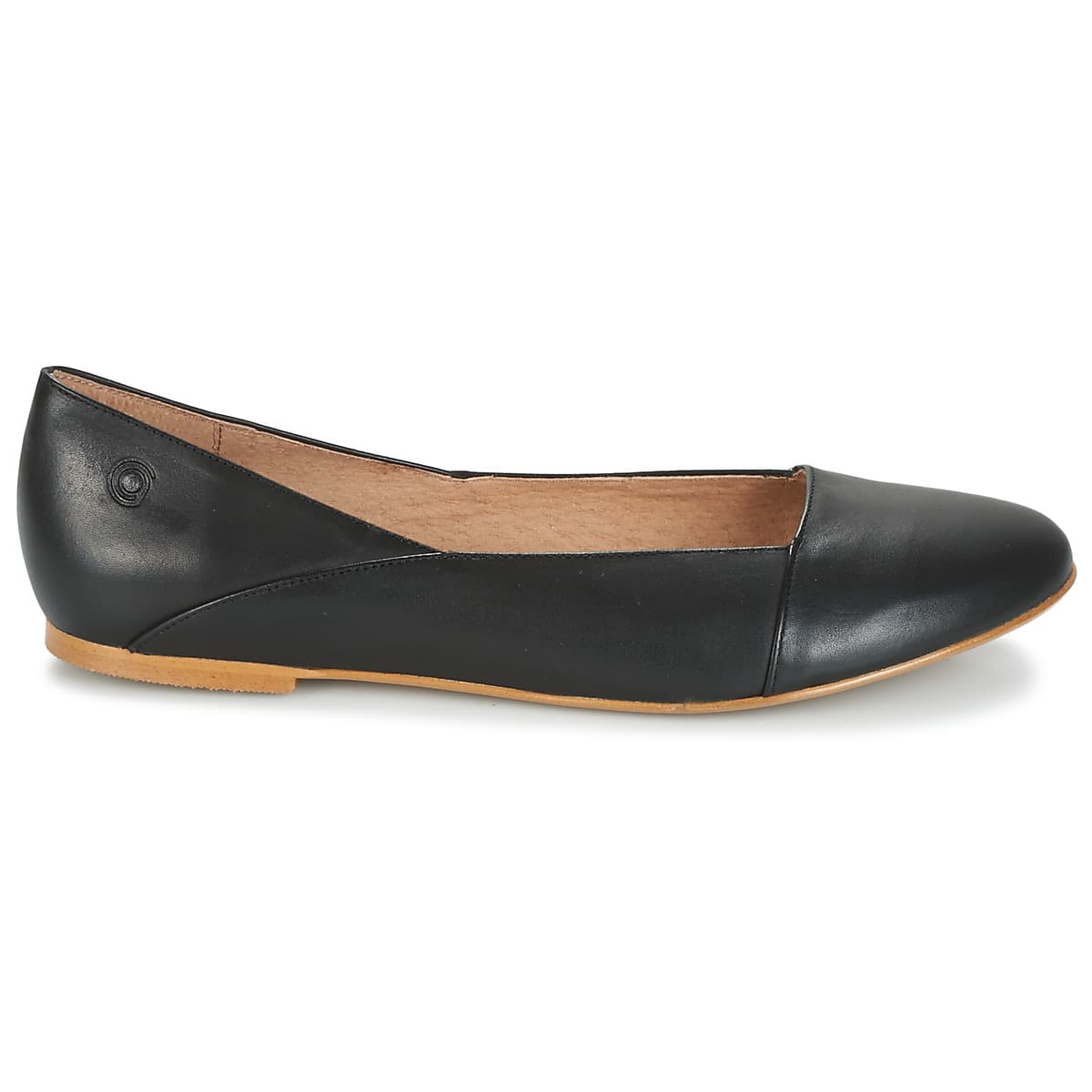 Women's Ballet Flats Casual Attitude Black