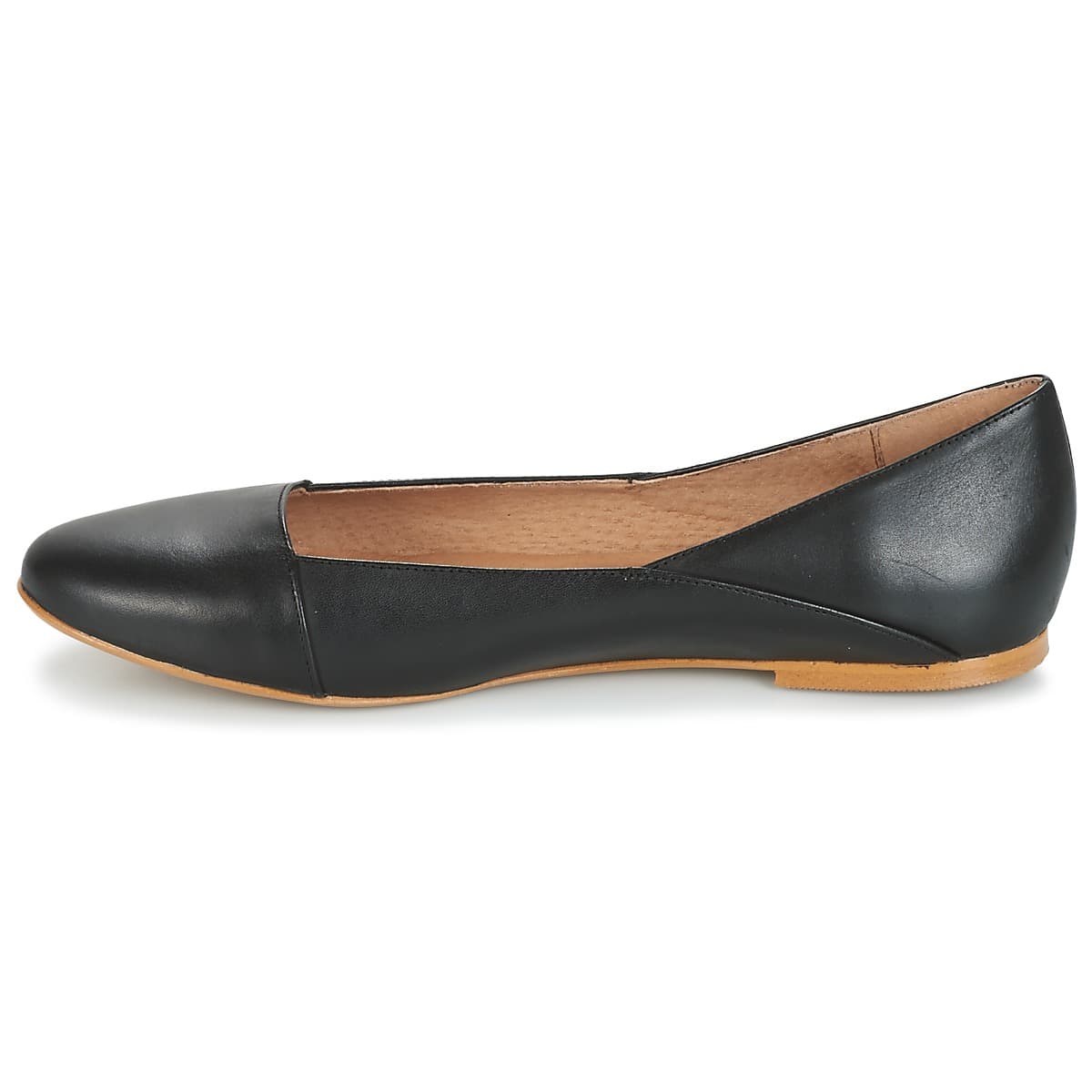 Women's Ballet Flats Casual Attitude Black