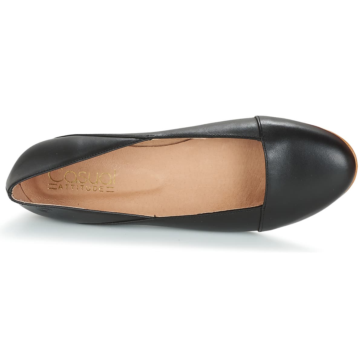 Women's Ballet Flats Casual Attitude Black