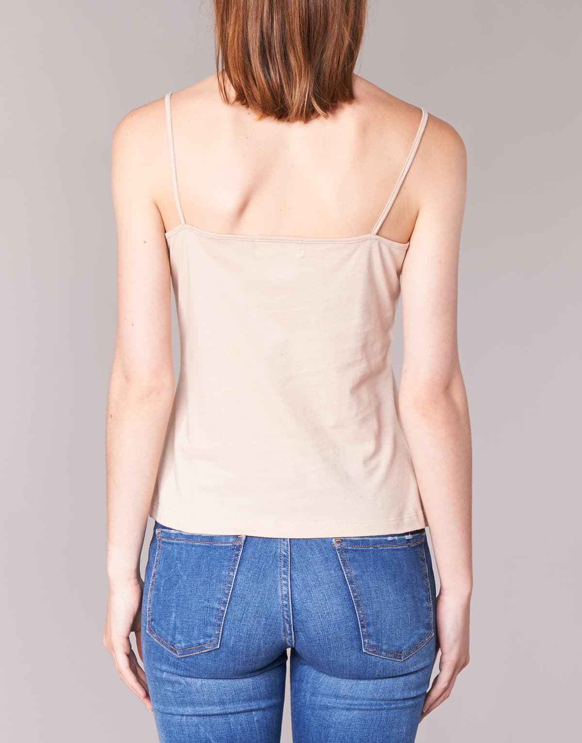 Women's Sleeveless Tops BOTD Beige