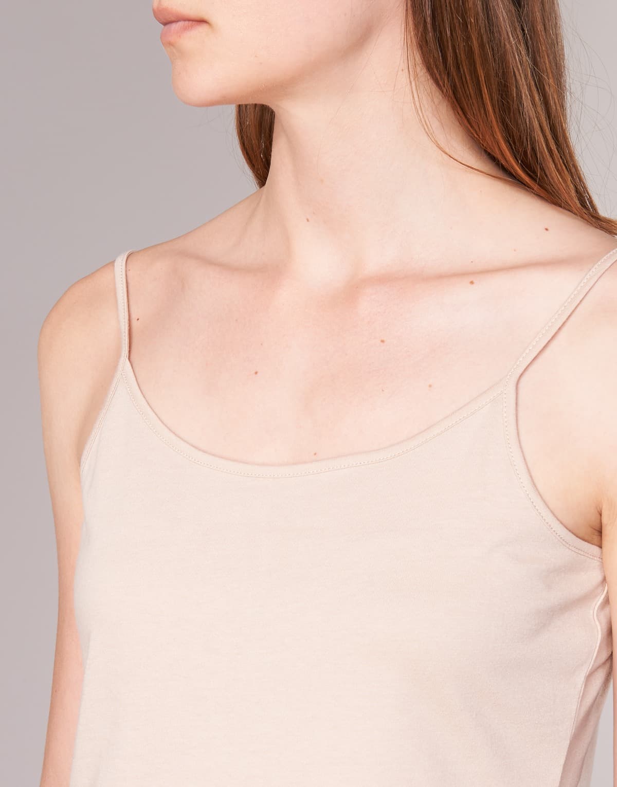 Women's Sleeveless Tops BOTD Beige