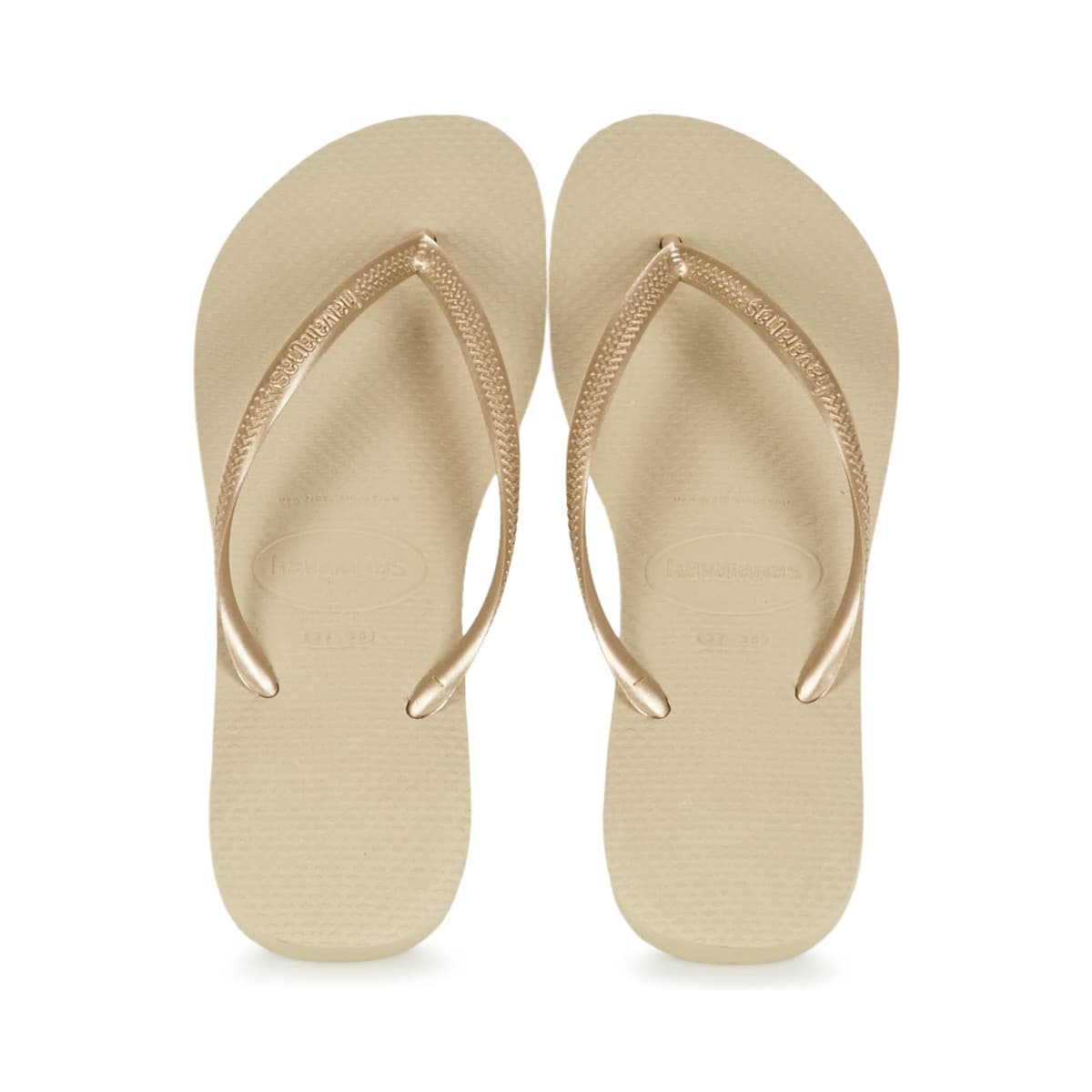 Women's Flip Flops Havaianas Gold