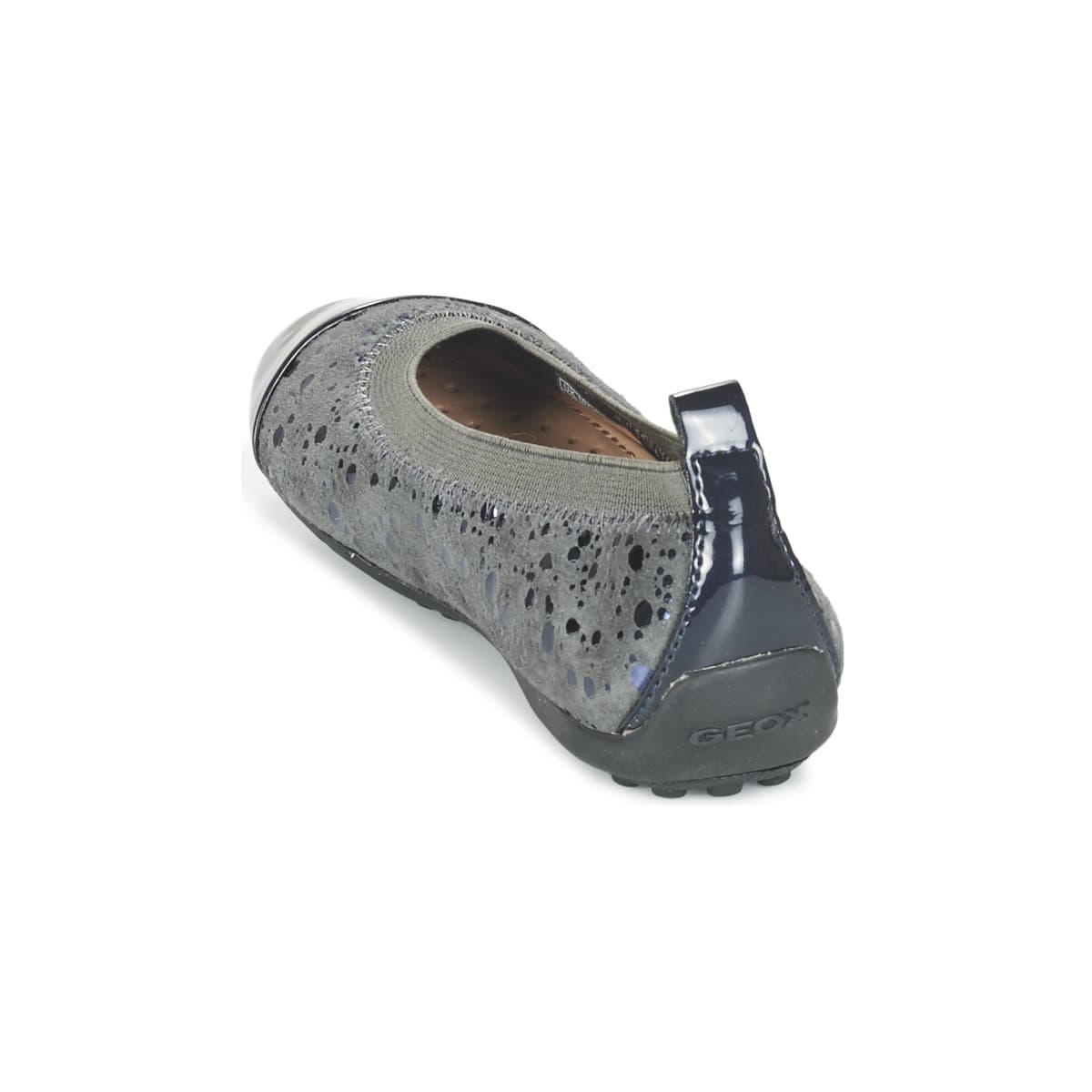 Women's Ballet Flats Geox Gray