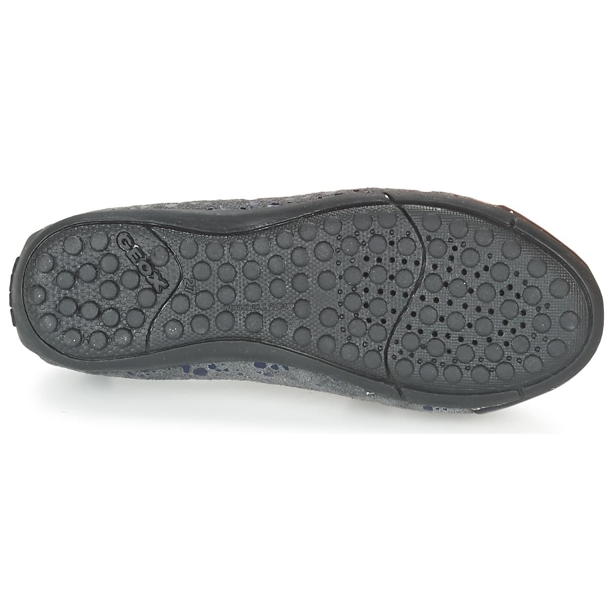 Women's Ballet Flats Geox Gray