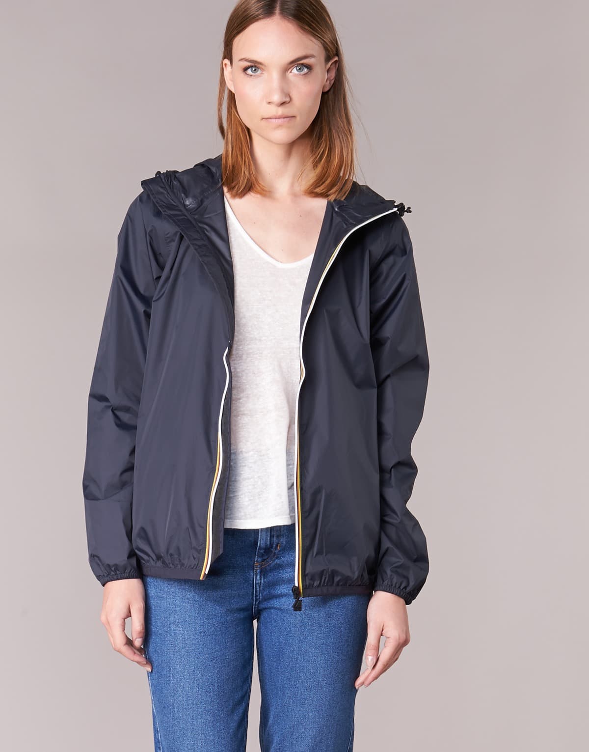 Women's Windbreakers K-Way Blue