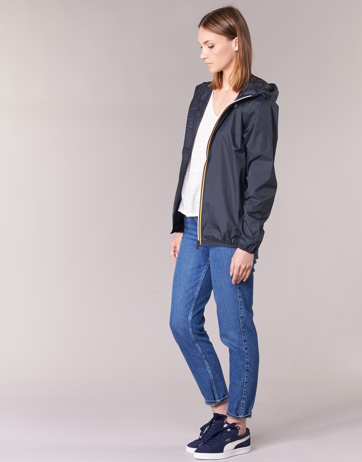 Women's Windbreakers K-Way Blue