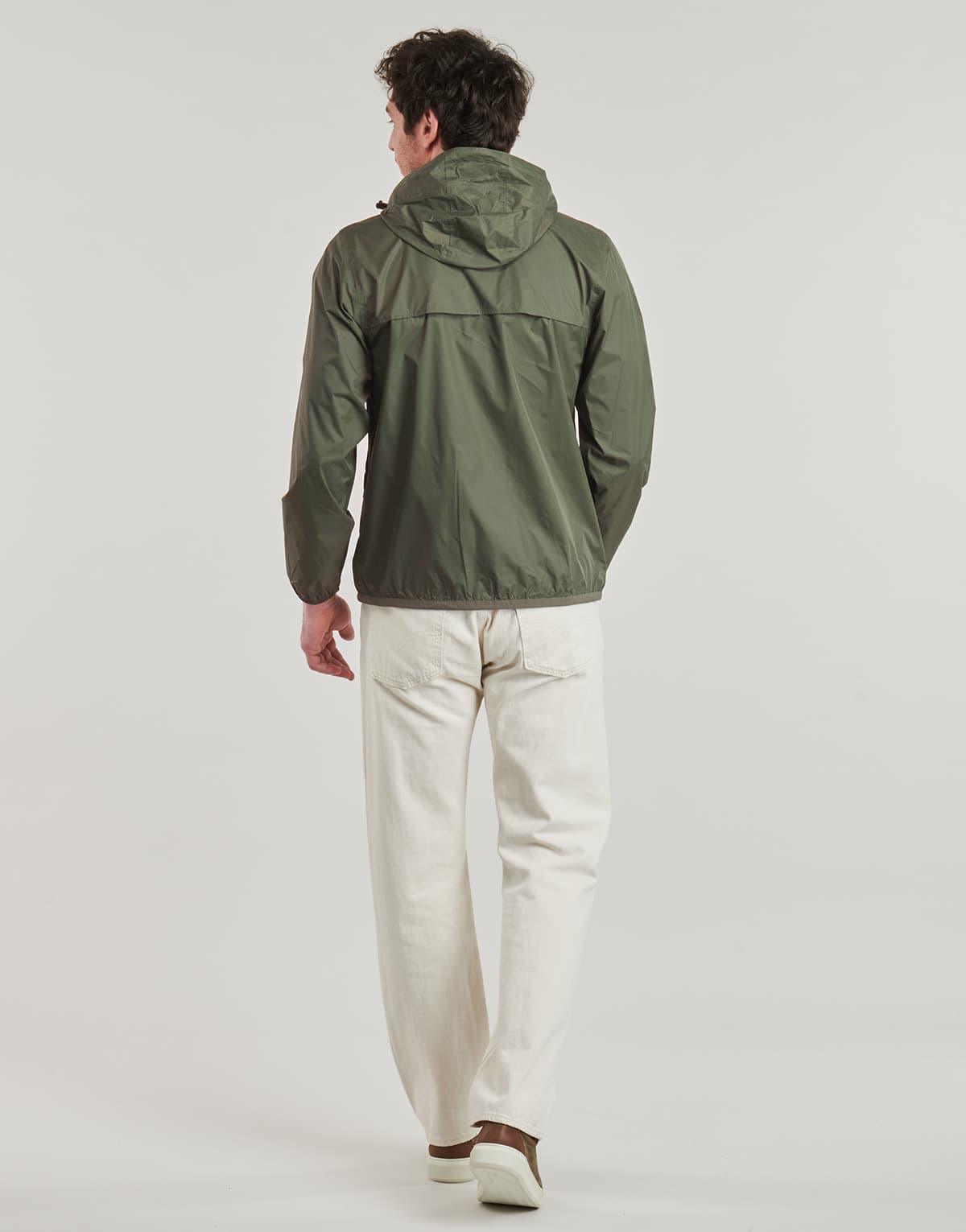 Women's Windbreakers K-Way Khaki