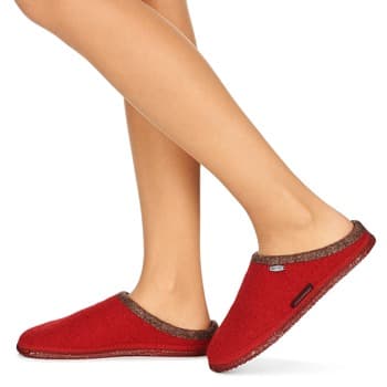 Women's House Slippers Giesswein Red