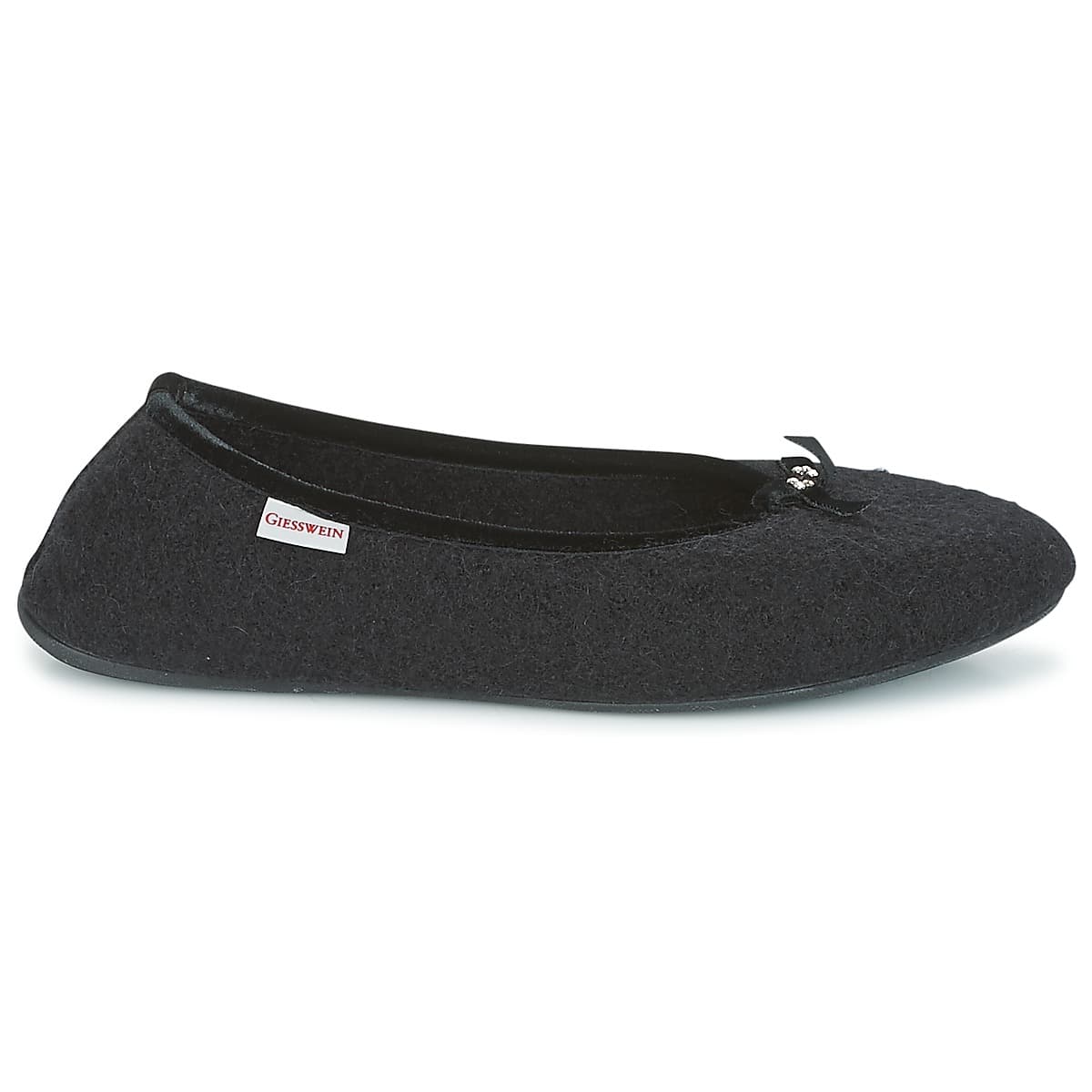 Women's House Slippers Giesswein Black