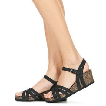 Women's Platforms Panama Jack Black