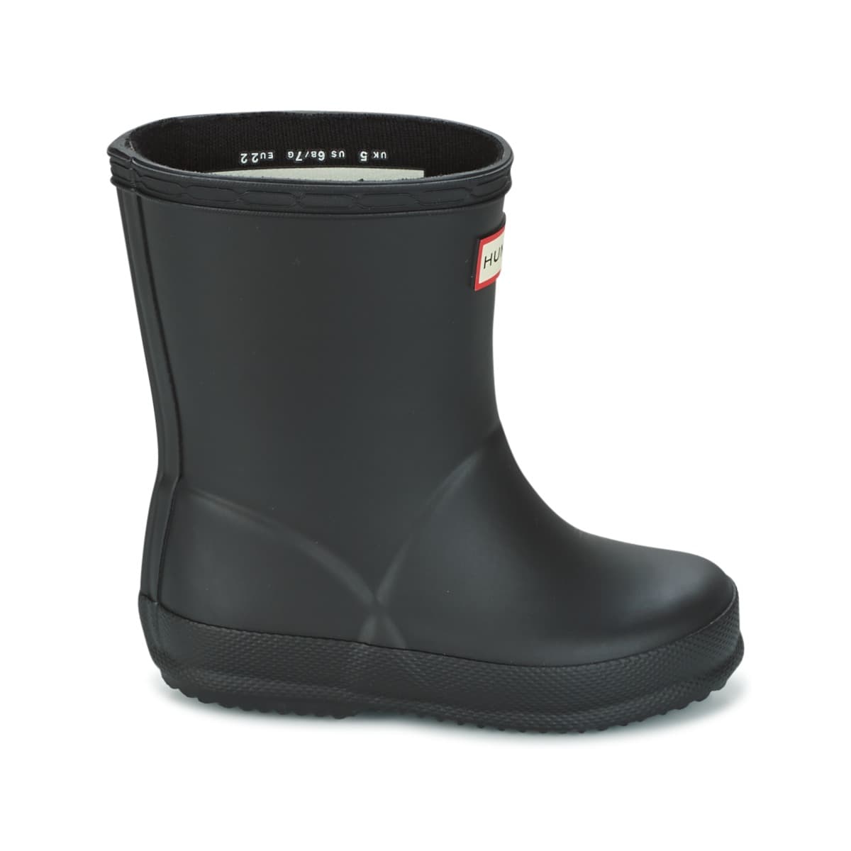 Boys' Wellington Boots Hunter Black