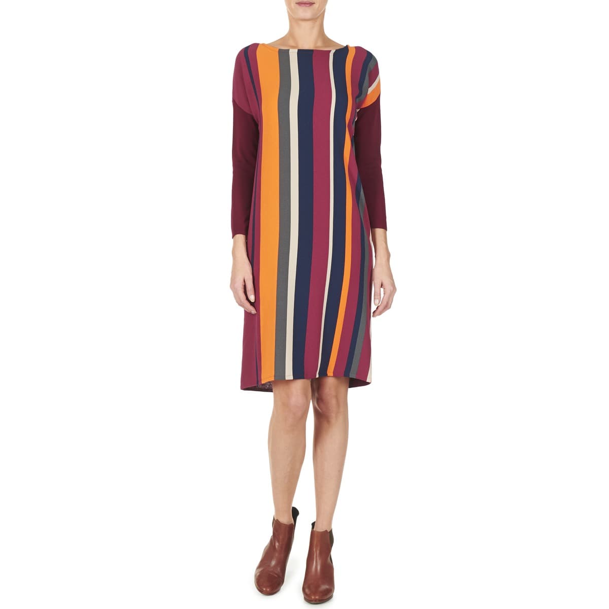 Women's Dresses Benetton Bordeaux