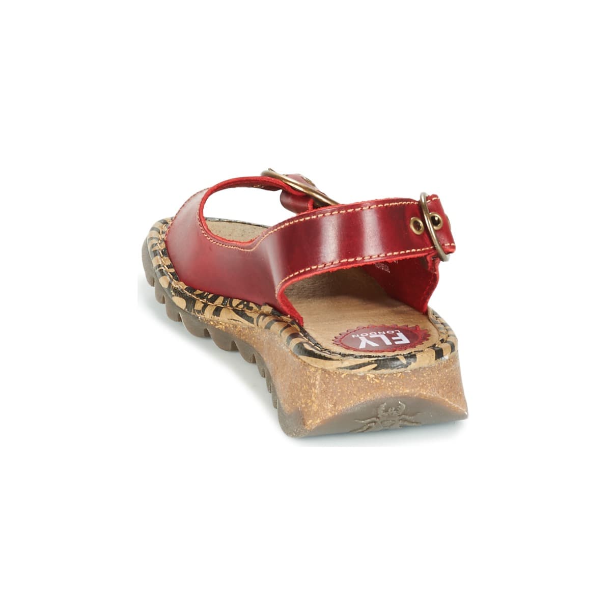 Women's Platforms Fly London Red