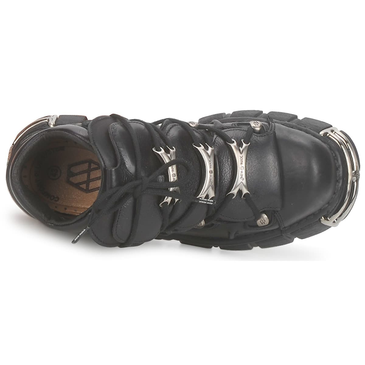 Men's Derby Shoes New Rock Black