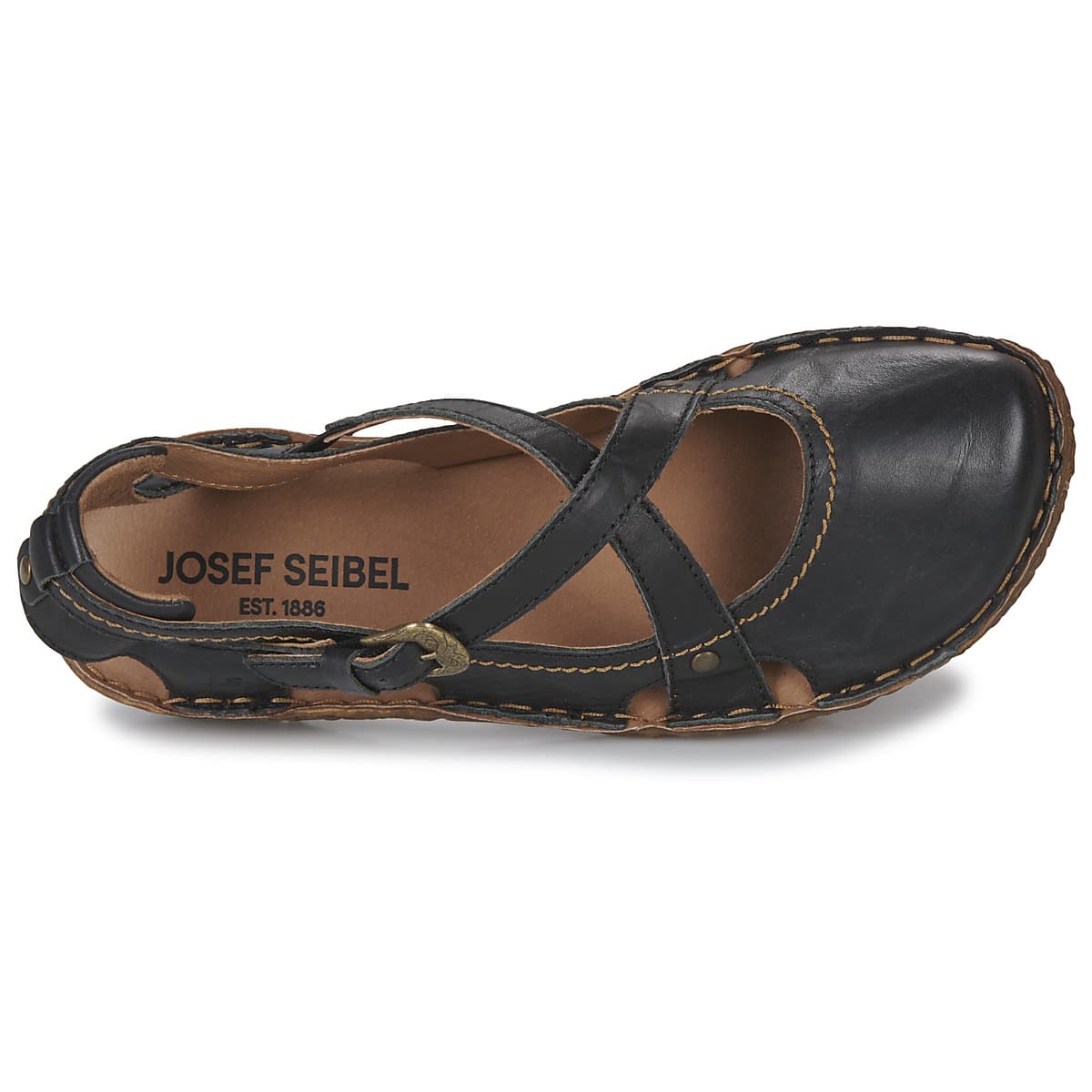 Women's Ballet Flats Josef Seibel Black