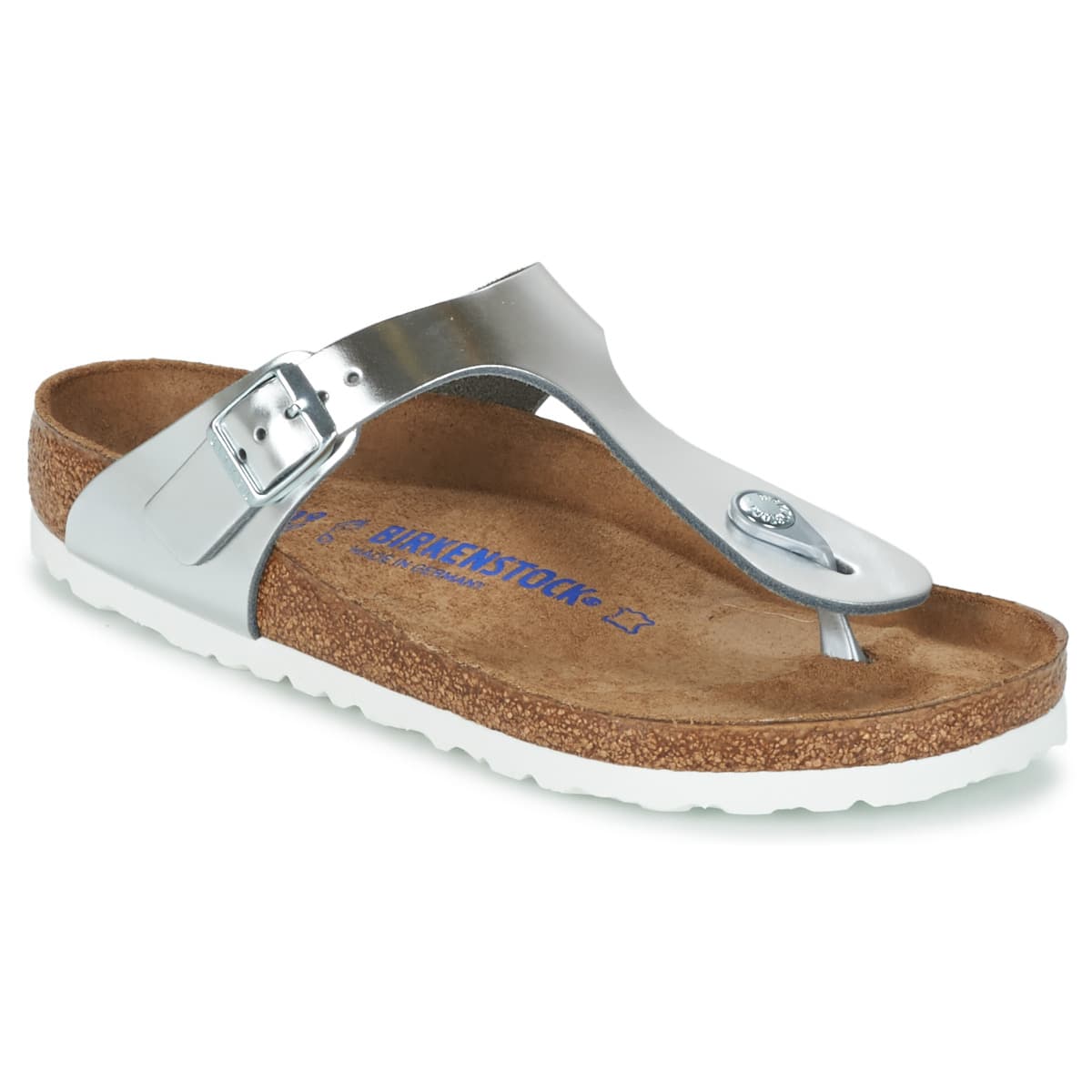 Women's Flip Flops BIRKENSTOCK Silver