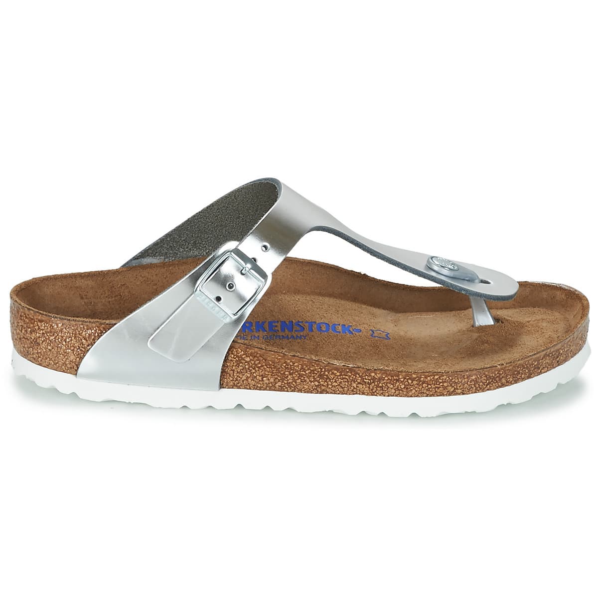 Women's Flip Flops BIRKENSTOCK Silver