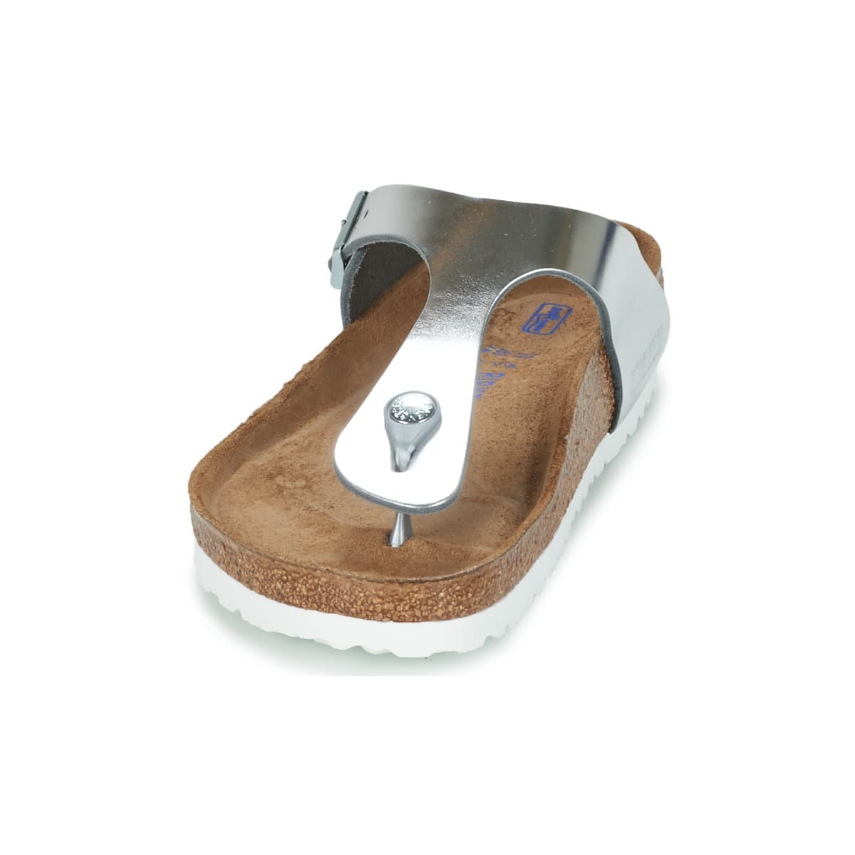 Women's Flip Flops BIRKENSTOCK Silver