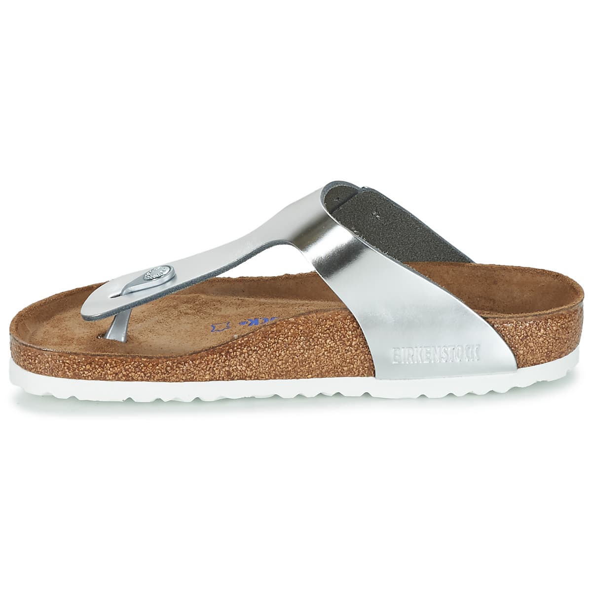 Women's Flip Flops BIRKENSTOCK Silver
