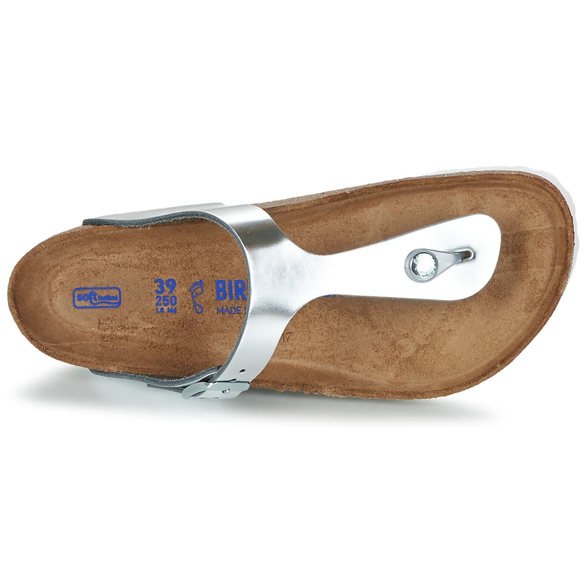 Women's Flip Flops BIRKENSTOCK Silver